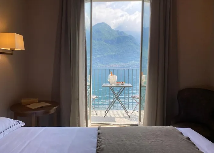بيت ريفي Al Molo 5 - Front Oliveto Lario